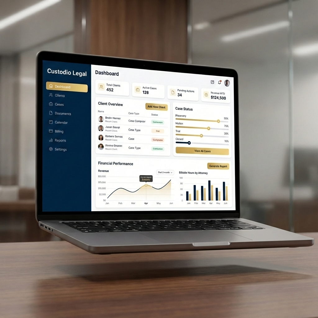 Software Jurídico con IA para Abogados | Custodio Legal