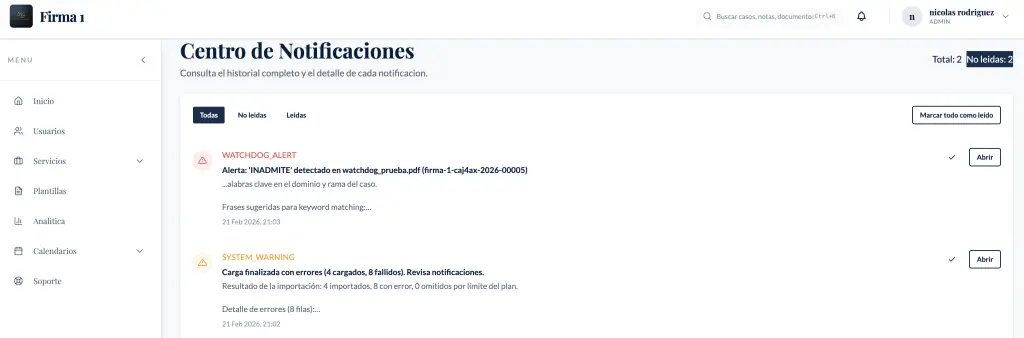 Vigilancia de Palabras Clave